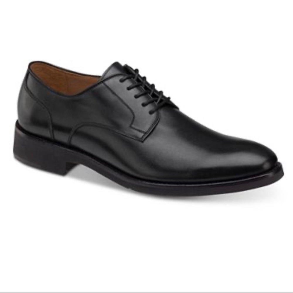 Johnston & Murphy Carlson Plain Toe Lace-up dress shoes Sz 12M GUC